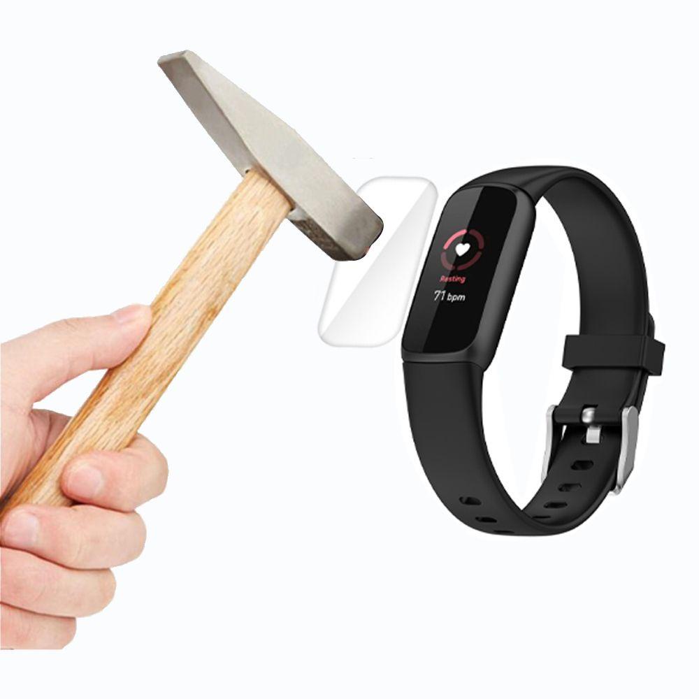 BTLIMER Set 5 MiếNg DáN Trong SuốT BảO Vệ MàN HìNh ĐồNg Hồ Fitbit Luxe