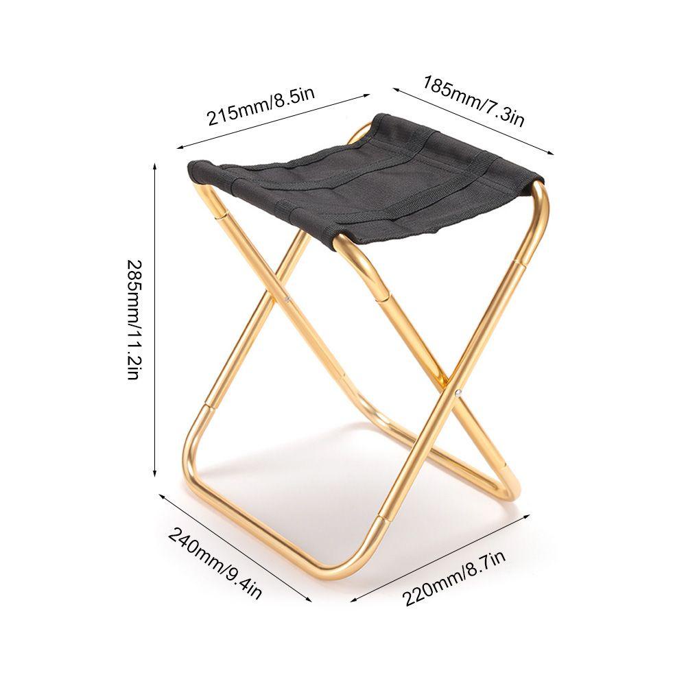 MUVAKO Ghế Xếp Ngồi Câu Cá / Dã Ngoại Ngoài Trời Tiện Dụng