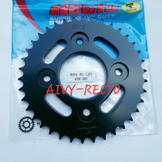 Dĩa Wave RS /MSX 125 /Future Neo Recto, size 38.