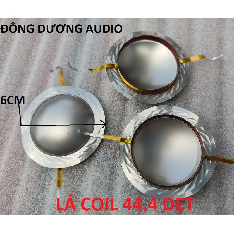 XẢ LỖ - CÔN TREBLE 44.4 LÁ DẸT - COIL TREBLE 450 MÀNG TITAN GIÁ 2 CÁI