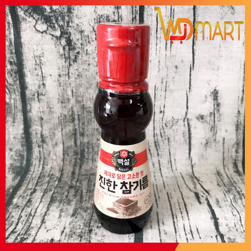 DẦU MÈ ĐẬM ĐẶC BEKSUL CJ HÀN QUỐC CHAI 110ML | BigBuy360 - bigbuy360.vn