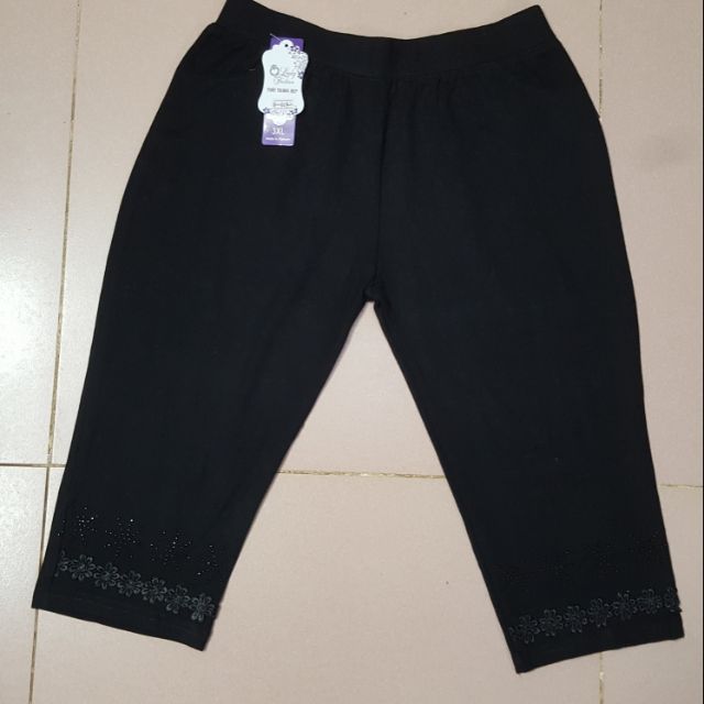 Quần ngố trung niên đính đá đẹp