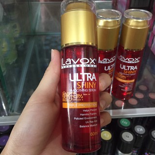 SERUM HUYẾT THANH DƯỠNG BÓNG TÓC LAVOX PHỤC HỒI HƯ TỔN 60ml