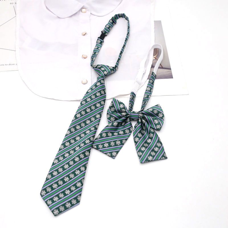 [Aishang Đẹp Mắt] Áo Sơ Mi Kẻ Ô Thắt Nơ Chủ Đề Giáng Sinh JKDK Miễn Phí Làm Quà Tặng Cho Học Sinh