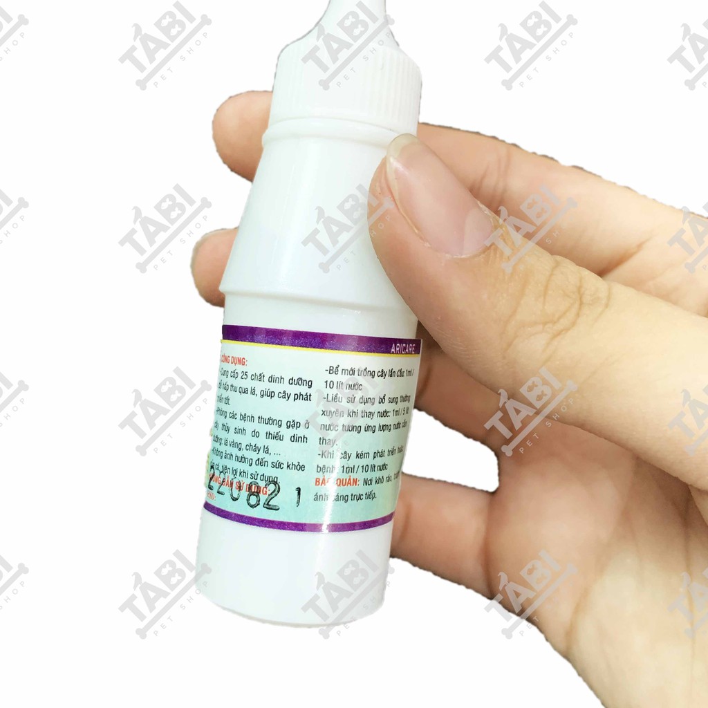 Phân Bón Lá Anrica 30ml Dùng Cho Cây Thuỷ Sinh - Fertilizer Cho Cây Thuỷ Sinh Cho Hồ Cá Cảnh [PHÂN BÓN LÁ]