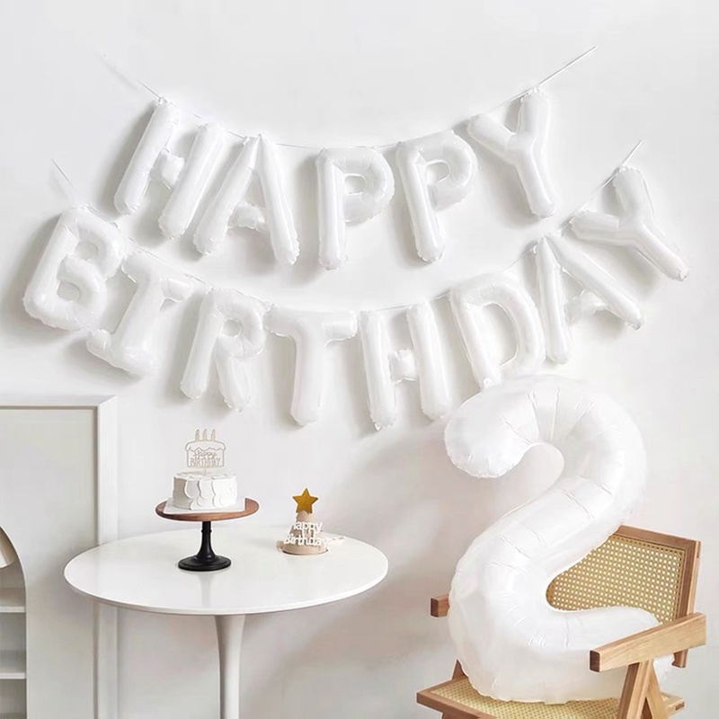 Bong Bóng Nhôm 16 Inch Hình Chữ Cái Từ A Đến Z