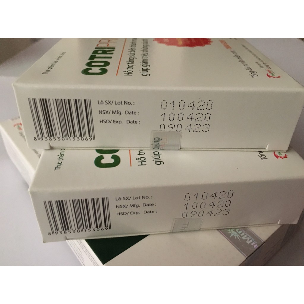COTRIPRO - Viên uống tăng sức bền thành mạch, giảm các triệu chứng của trĩ (hộp 20 viên)