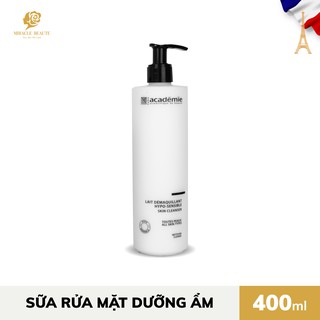 Sữa rửa mặt dịu nhẹ - LAIT DÉMAQUILLANT HYPO-SENSIBLE XXL - Academie Scientifique de Beaute