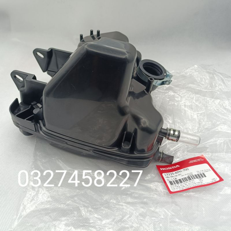 Bộ pô e, hộp bao tử lọc gió WAVE  A, RS, S100, FUTURE 125.... zin honda