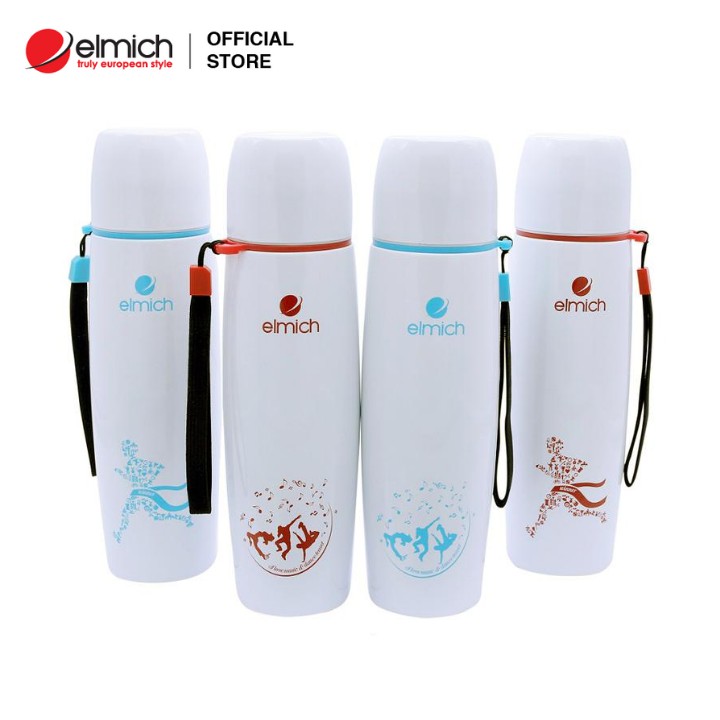 [Mã LIFECPMALL giảm 12% đơn 250K] Bình giữ nhiệt Elmich inox 304 500ml EL2973