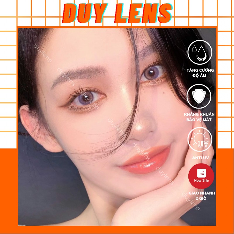 Lens cận màu hoàng hôn MOON LIGHT - Kính áp tròng có độ Hàn Quốc 14mm hạn 1 năm