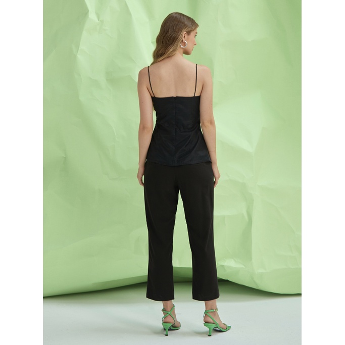 COCO SIN - Áo 2 Dây Tơ Đen