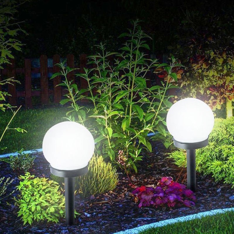 Đèn LED Năng Lượng Mặt Trời Hình Bóng Đèn Tròn Trang Trí Sân Vườn Tiệc Cưới Ngoài Trời