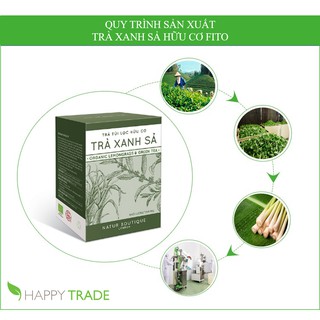Trà xanh sả hữu cơ FITO