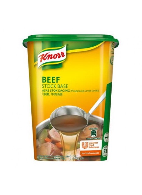 Bột Súp nền thịt bò Knorr hũ 1,5kg