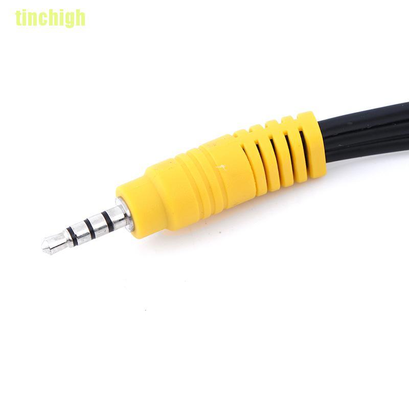 1 Đầu Chuyển Đổi Âm Thanh Rca 3.5mm Sang 3 Cổng Rca Chuyên Dụng