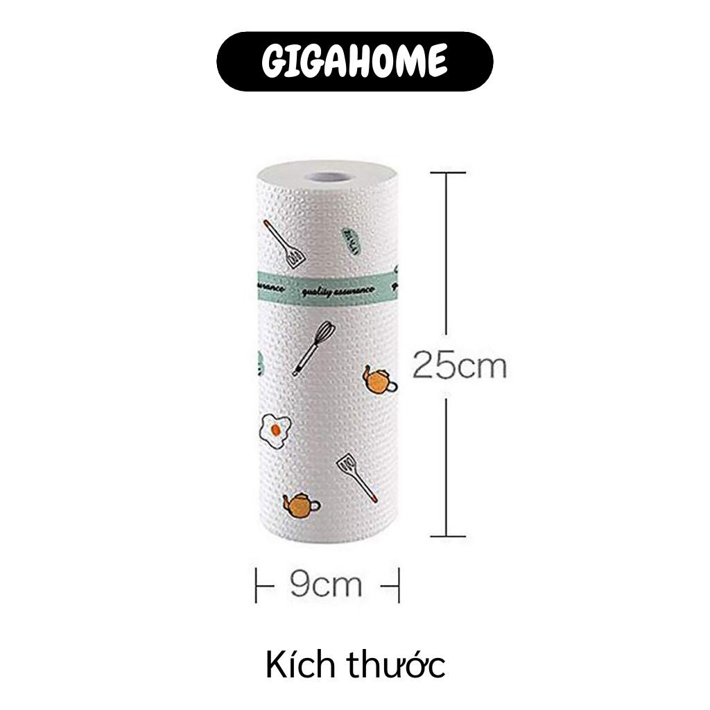 Giấy Nhà Bếp GIGAHOME Cuộn Giấy Lau Tay, Nhà Bếp, Chén Dĩa Siêu Dai Đa Năng Tái Sử Dụng 1024