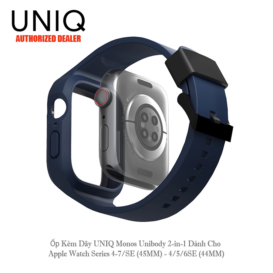 Dây Apple Watch Kèm Ốp UNIQ Monos Unibody 2-in-1 Series 4-7/SE  - 4/5/6SE