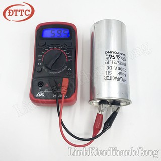 Tụ Dầu 60uF 2000V (60mmx130mm)