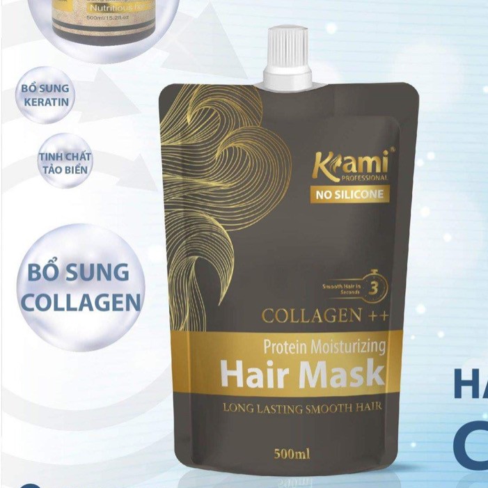 Ủ tảo biển siêu dưỡng collagen Kami 500ml bhanii store | BigBuy360 - bigbuy360.vn