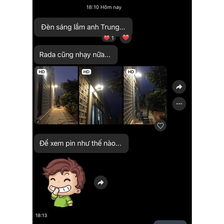 Đèn Sân Vườn Năng Lượng Mặt Trời 500W ánh Sáng Vàng Cao Cấp Siêu Sáng, 10 Khoang, pin 30.000 mah, BH đến 2 năm