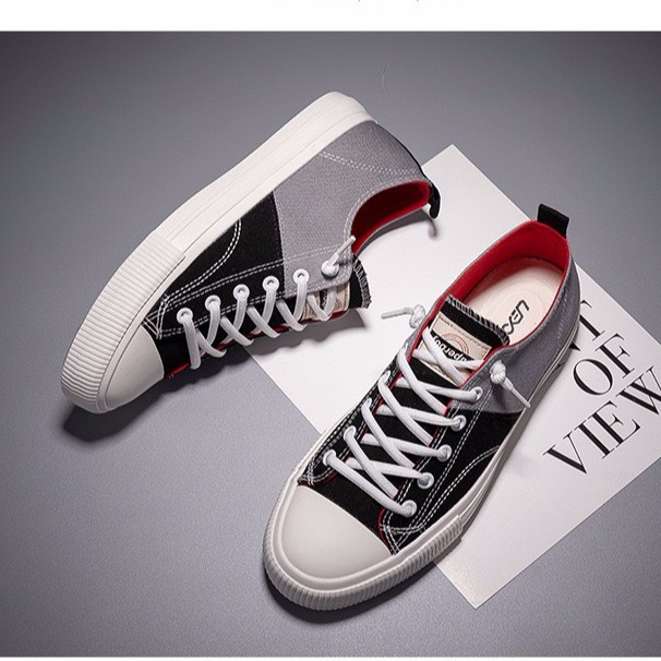 GIÀY THỂ THAO NAM CỔ THẤP LEYO ĐẾ ÊM FULLBOX PHA MÀU DỄ PHỐI ĐỒ | BigBuy360 - bigbuy360.vn