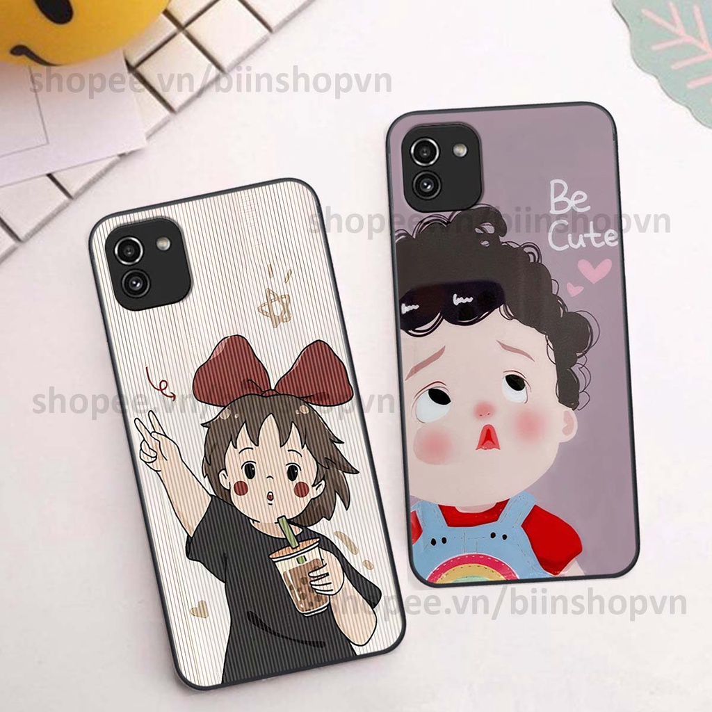 Ốp Samsung A03 in hình baby siêu dễ thương, ngộ nghĩnh đáng yêu