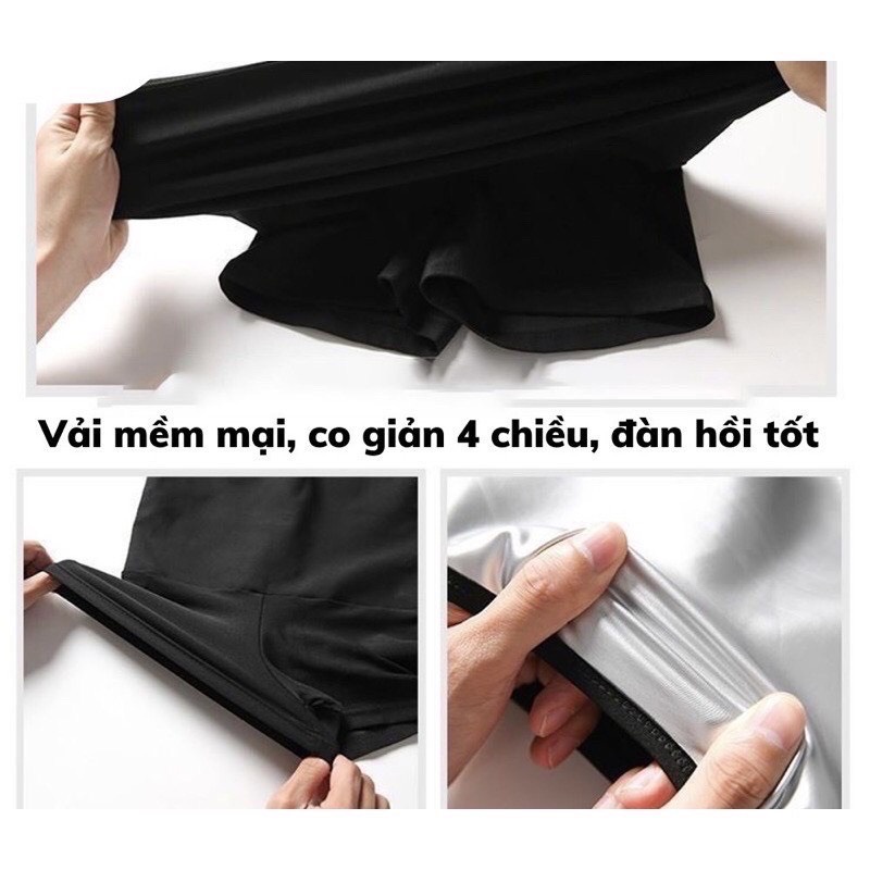 Quần legging sinh nhiệt tan mỡ bụng giảm eo đùi Rosara B19
