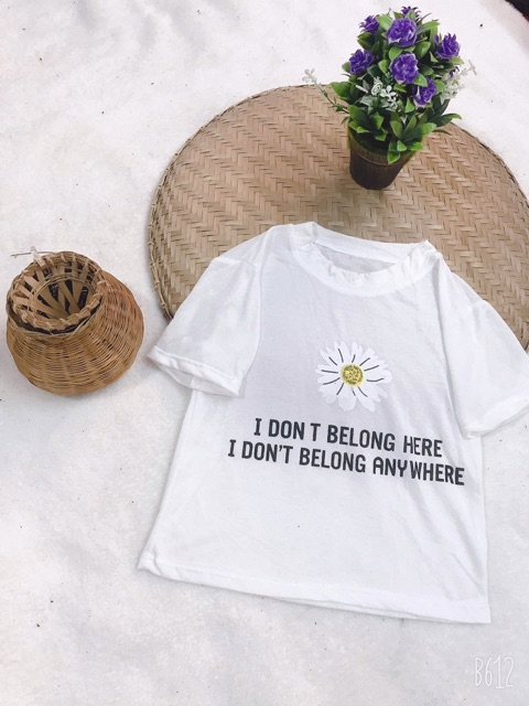 Áo crt i don’t hoa cúc BYU828