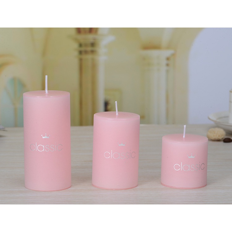 Nến Thơm Mùi Hoa Nhài Vani Cherry... Nến Trụ Tròn Decor Phong Cách Châu Âu Không Tạo Khói Thời Gian Cháy Lên Tới 24h