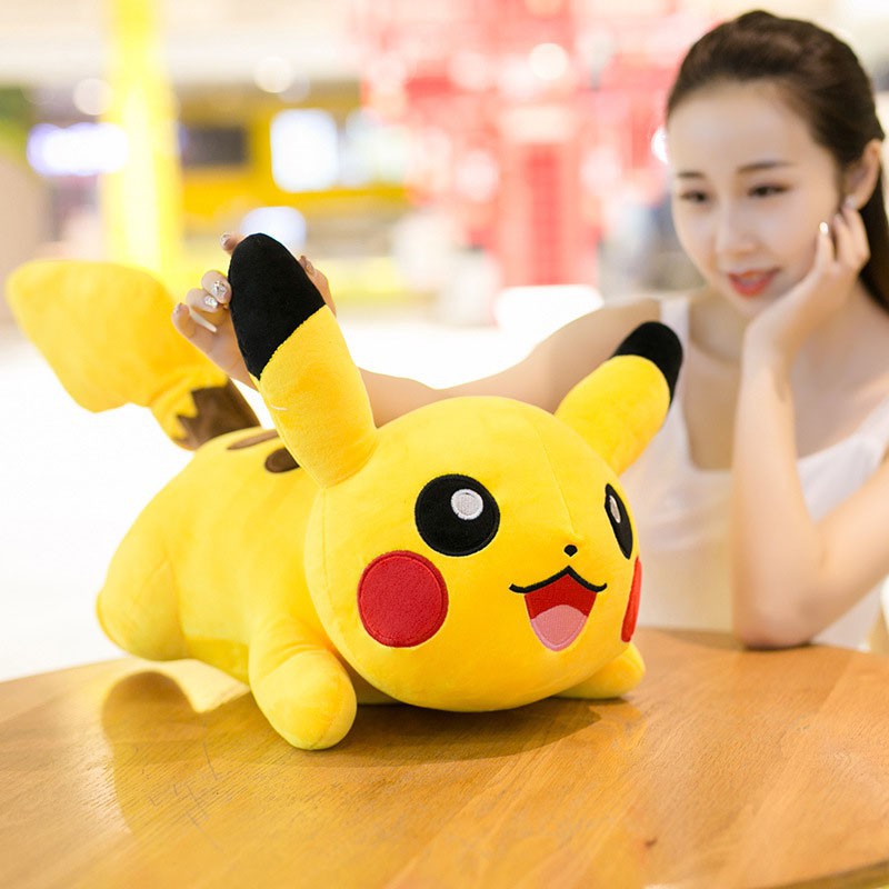 Thú Nhồi Bông Hình Pikachu Dễ Thương Cho Bé