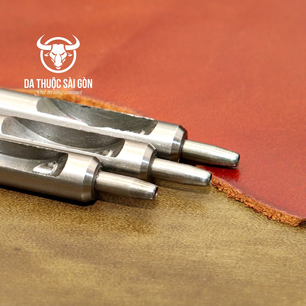 Đục Lỗ Dây Lưng Cao Cấp - Có 38 Size (Từ 1mm đến 38mm) - Da Thuộc Sài Gòn