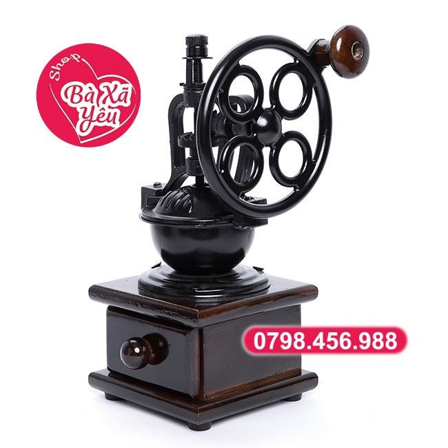 Cối Xay Tiêu, Cà Phê Và Các Loại Hạt Tay Quay Cổ Điển Vạn Lợi - BX3240