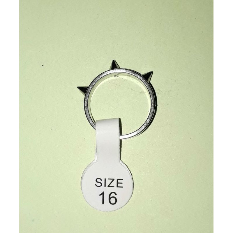 Một chiếc nhẫn đinh bằng thép không gỉ rất đẹp