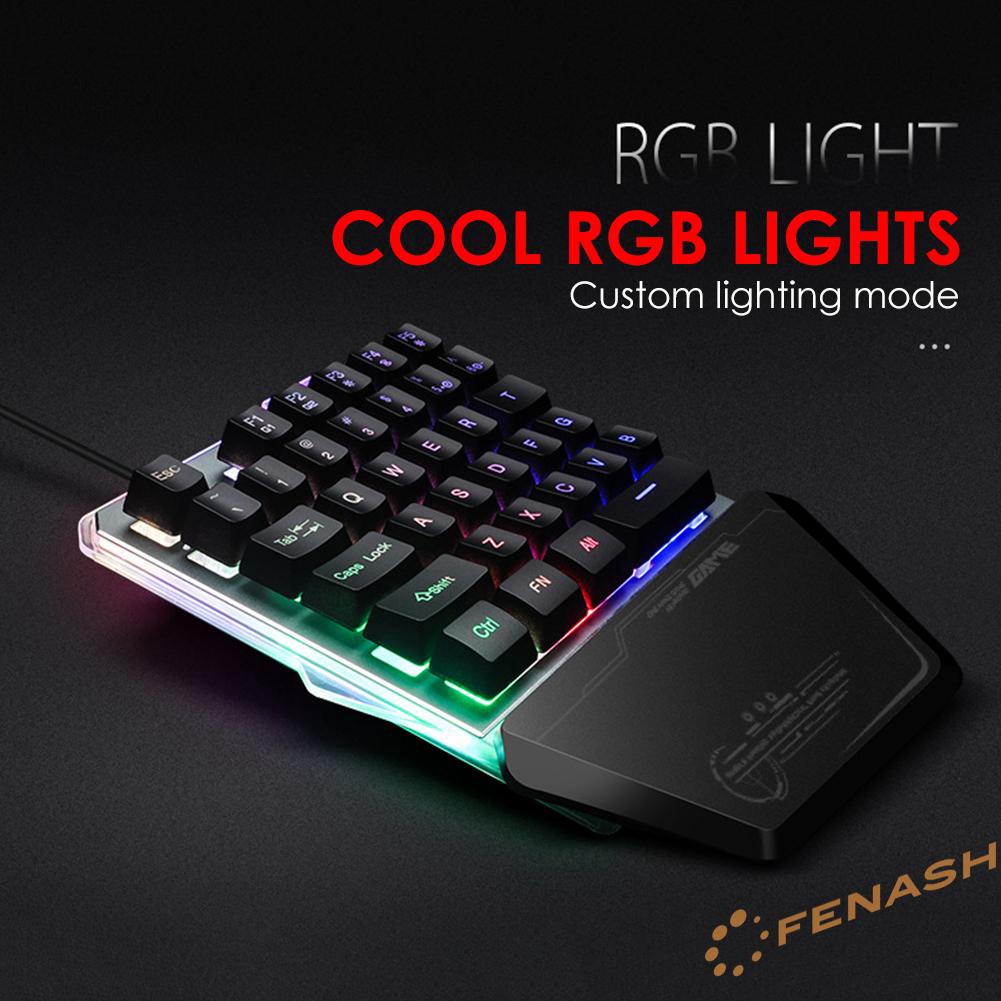 Bàn Phím Cơ Gaming Fe G40 35 Phím Có Dây