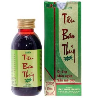 Siro Tiêu Ban Thủy Chai 150ml/ 100 viên