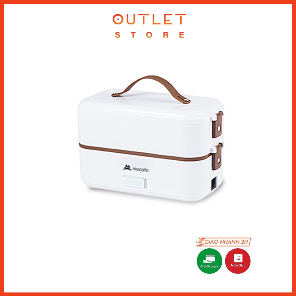 [Mã ELTECHZONE giảm 6% đơn 500K] Hộp Cơm Điện 2 Tầng Mocato M601- Chính Hãng Bảo Hành 12 Tháng