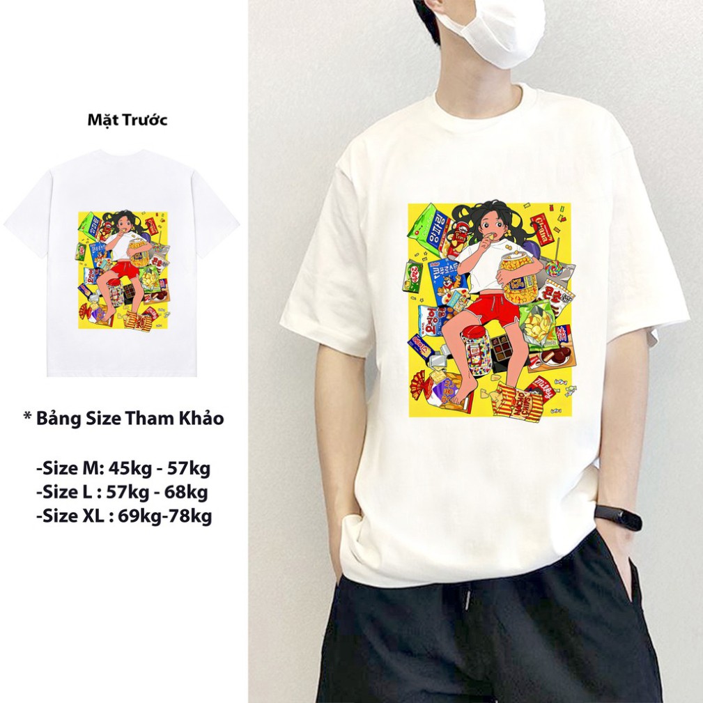 [ ẢNH THẬT + ĐỦ SIZE ] ÁO PHÔNG, ÁO THUN TAY LỠ UNISEX FORM RỘNG OVERSIZE ANIME BIM BIM M450