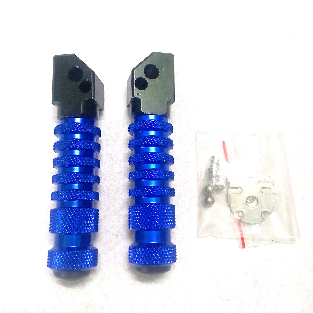 Cặp Gác chân sau nhôm khía chế gắn các loại xe