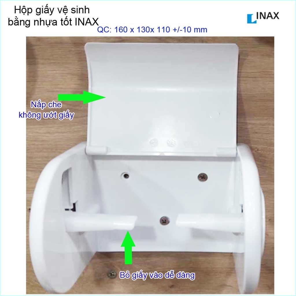 Hộp giấy vệ sinh Inax, lô giấy vệ sinh bằng nhựa, móc giấy Inax
