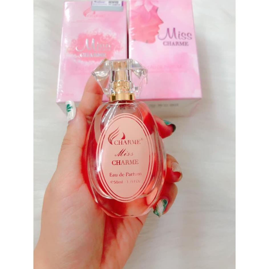 [ Chính Hãng 100% ] Nước hoa charme miss charme 50ml . Chính Hãng Cao Cấp