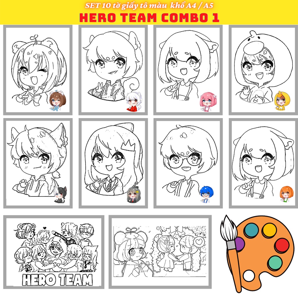 Xem Hơn 100 Ảnh Về Hình Vẽ Hero Team - Daotaonec