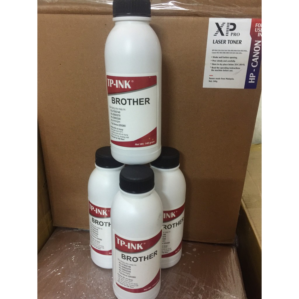 Mực đổ Brother TPink dùng cho máy in laser brother trọng lượng 100gram
