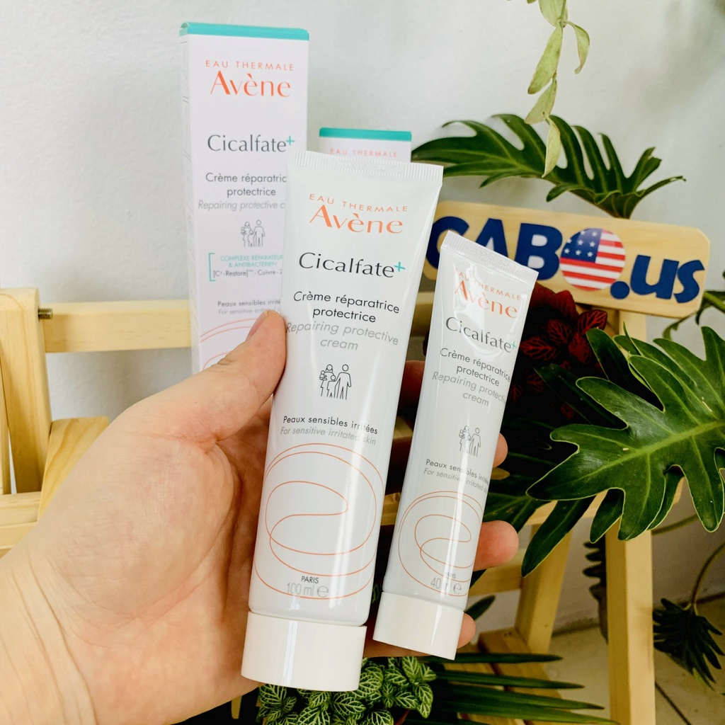 Kem Dưỡng Avene Cicalfate CABOUS124 Tái Tạo, Phục Hồi, Dưỡng Ẩm Da, Lành Sẹo, Chống Nhiễm Khuẩn Avène Cicalfate Cream