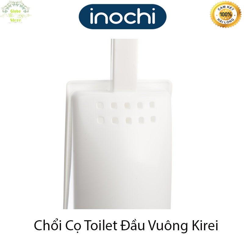 [INOCHI CHÍNH HÃNG] Chổi Cọ Toilet Đầu Vuông Kirei INOCHI Có Hộp Và Không Hộp