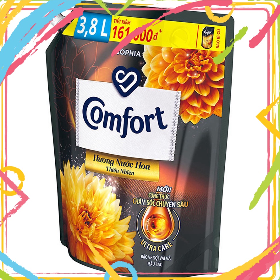 Nước Xả Vải Comfort Túi 3,2L Bella/Sophia