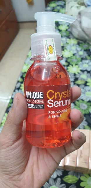 Crystal Serum (tinh dầu làm bóng + phục hồi tóc khô, chẻ ngọn) 125ml (sỉ và lẻ)
