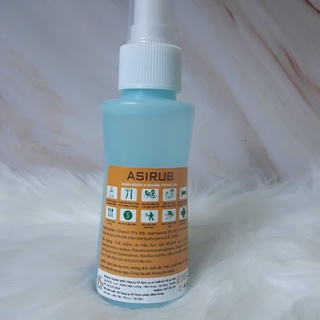 Dung dịch xịt sát khuẩn tay ASIRUB 100ml