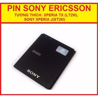 Pin Sony BA900/ Xperia J/ St26/ St26i