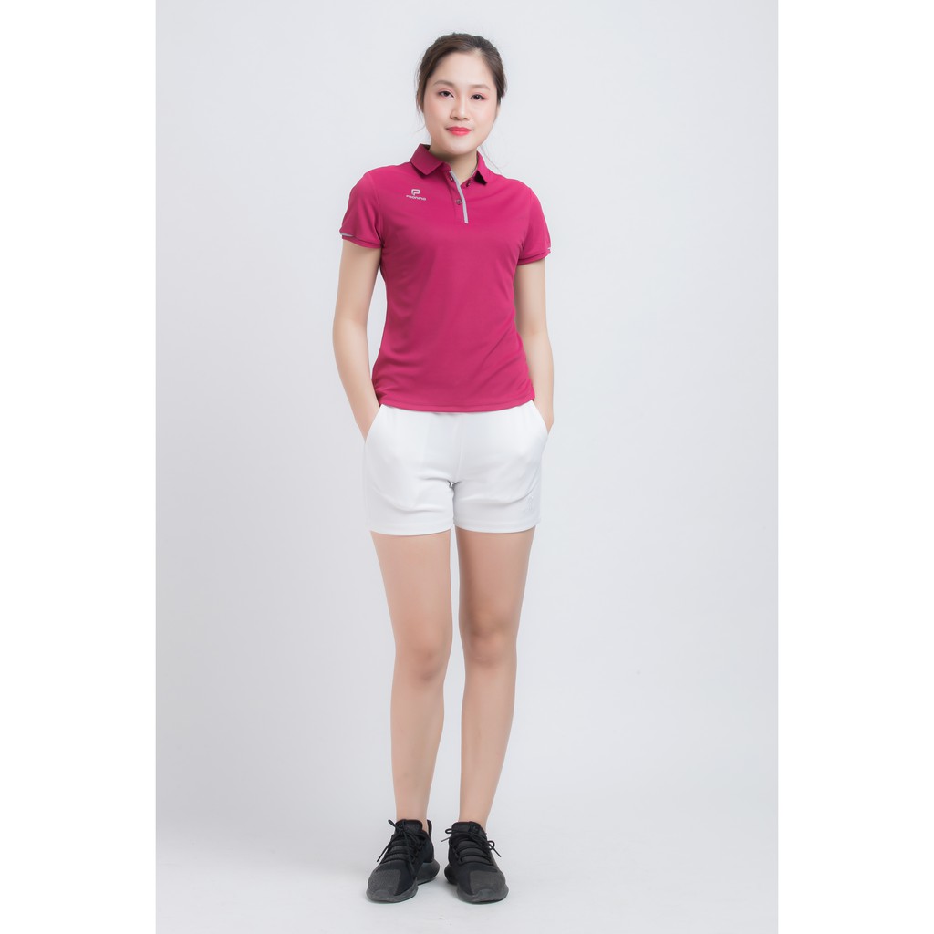 Áo thun thể thao nữ 3379 PRONING Đỏ đô